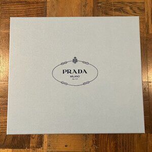 Prada Milano Blue Box 13.5" x 12" x5"